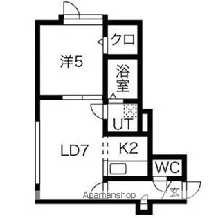 リープ・ブルーメⅢ【2階】の間取り