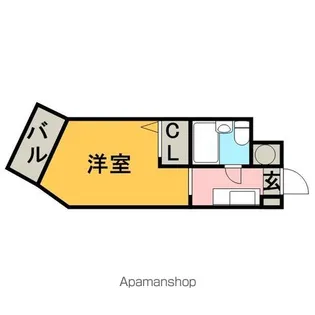 メゾン・ド・オセアン【2階】の間取り