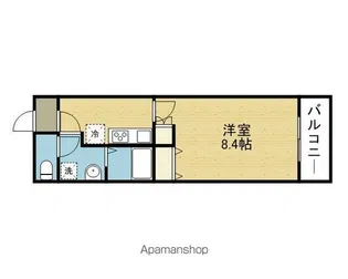 ロータスコートⅡ【3階】の間取り