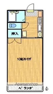 サニータウンオオタ B棟【113号室】の間取り