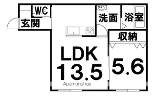 仮称)西13条南11丁目MS【1階】の間取り