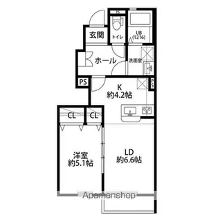 DURA CASA M【1階】の間取り