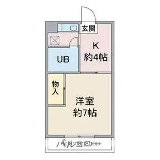 ヴァンベール本郷【105号室】の間取り