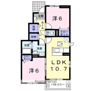 ヨットン・ハウスⅠ【1階】の間取り