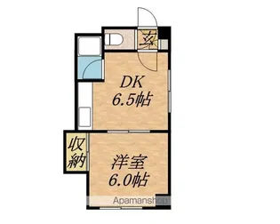 MAISON KAMUY N33【403号室】の間取り