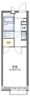 レオパレスグランドソレーユ【1階】の間取り