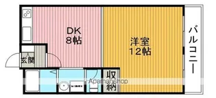 フェニックス豊中Ⅱ【2階】の間取り