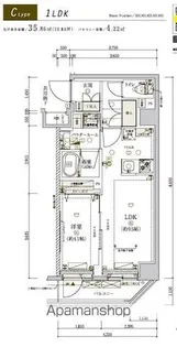 メインステージ東武練馬【301号室号室】の間取り