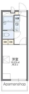 レオパレスグランドゥール【1階】の間取り