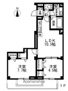 LA・FELICE千葉登戸【1階】の間取り