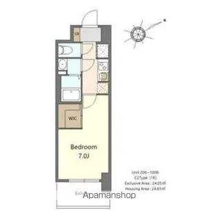 S-RESIDENCE堺浜寺axial【3階】の間取り