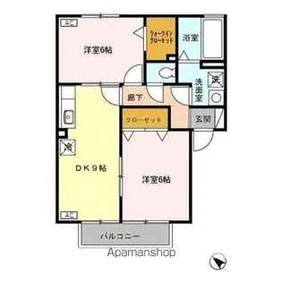 パストラル A【1階】の間取り