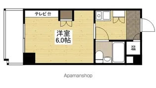 シティコーポ比治山【6階】の間取り