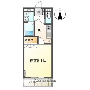メゾン サンフィット【1階】の間取り