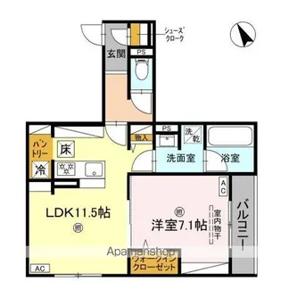 Chainon【1階】の間取り