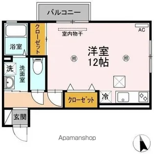 レセンテ林【1階】の間取り