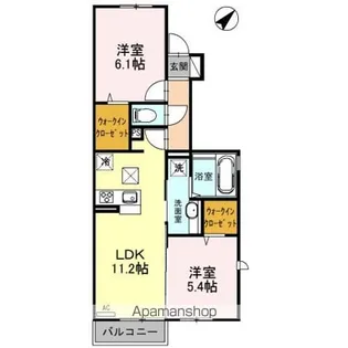 和み Ⅱ【1階】の間取り