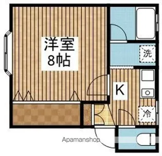 サンセベリア【1階】の間取り