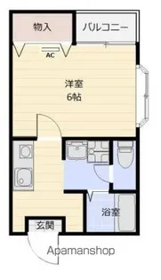 イル・グラッツィア薬院【2階】の間取り