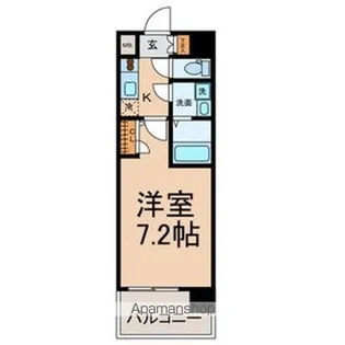 UURコート名古屋名駅【9階】の間取り