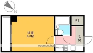 PISO BLANCO【2階】の間取り