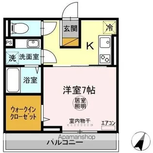 ルミールおおたか【2階】の間取り
