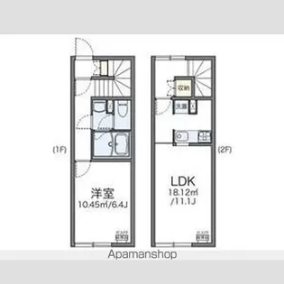 レオネクストヴィンデ【107号室】の間取り