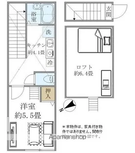 テラス学芸大【2階】の間取り