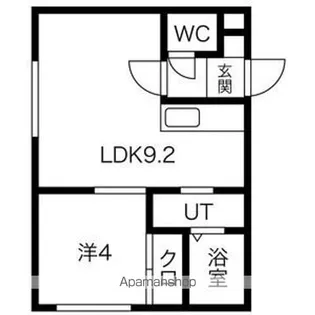 ソレイユ522【1階】の間取り