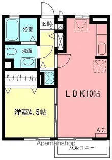 プロシード【1階】の間取り