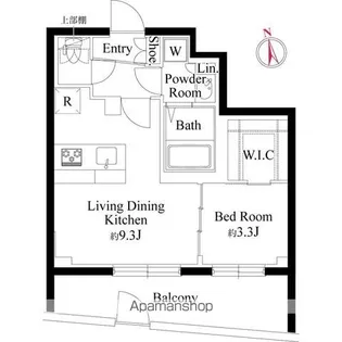 ルネサンスコート目黒南【1階】の間取り
