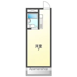 サンシティ八剣【4階】の間取り