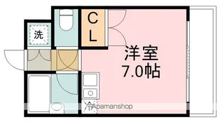 リエス小田原【117号室】の間取り
