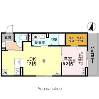 ボヌールメゾンkasugaⅡ【2階】の間取り
