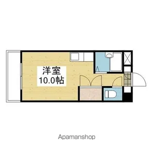 キャッスル朝生田 東棟【2階】の間取り