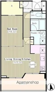 プロスペリテ【3階】の間取り