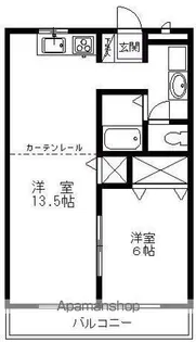 H・SANEI【101号室】の間取り