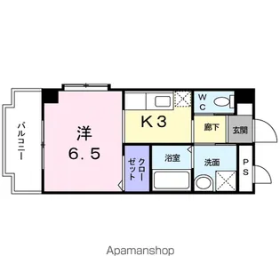 カーサ ユー【3階】の間取り