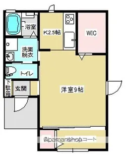 ソレイユ郭内【2階】の間取り