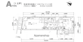 ステージファースト神田【4階】の間取り