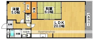 ときわハイム【503号室】の間取り