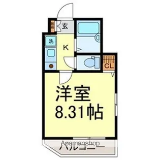 スターブル今池【4階】の間取り