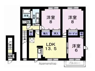 ビヨンド・T【2階】の間取り