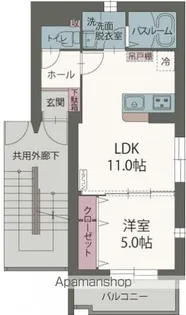 セスミーナ【2階】の間取り