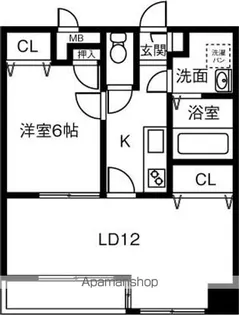 FJ日進通【4階】の間取り