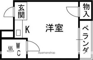ハマンション枚方元町【3階】の間取り