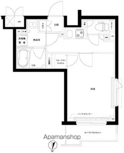 ルーブル赤羽台【4階】の間取り