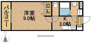 グレイス ベル【3階】の間取り
