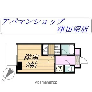 千葉県千葉市花見川区幕張町5丁目【マンション】の間取り