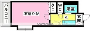 サンライズ香椎II【4階】の間取り